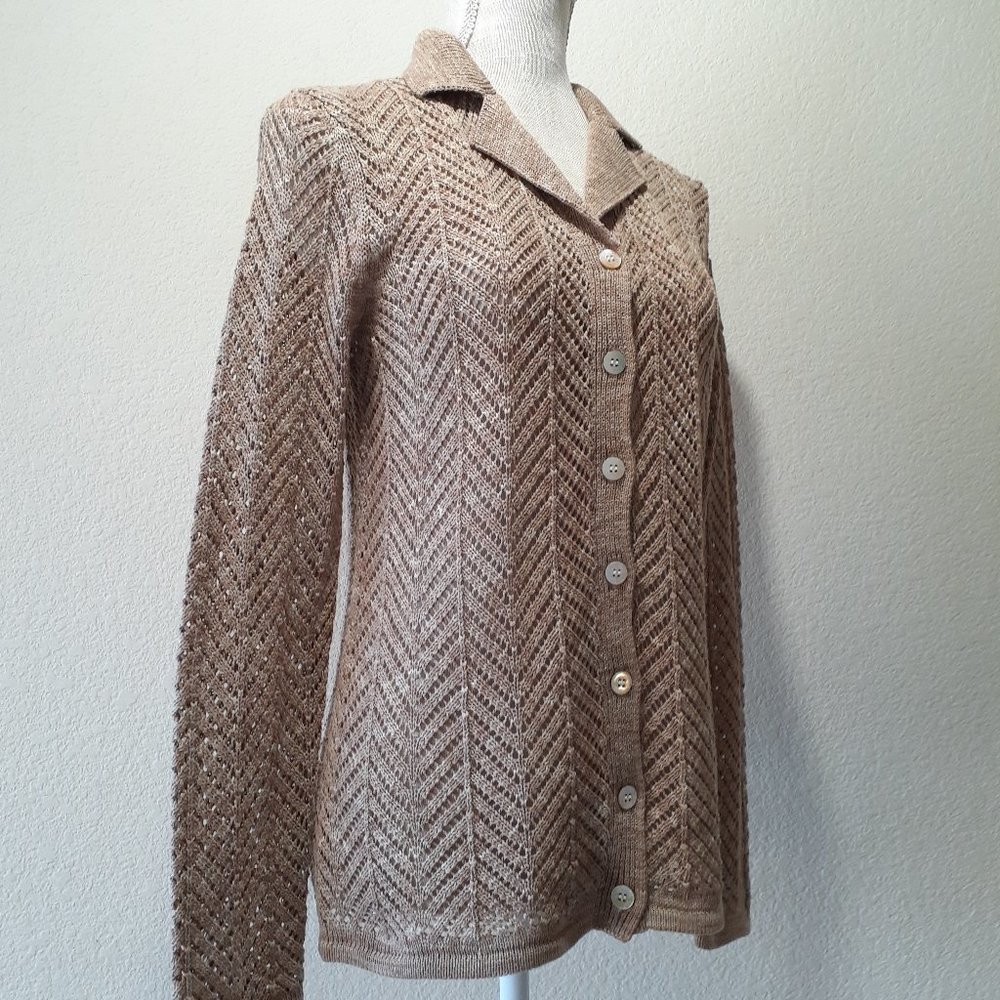 Doncaster  Knit Cardigan 100% cotton